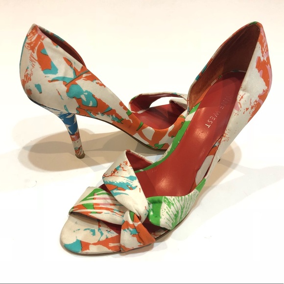 580x580 Nine West Shoes Watercolor Heels Sz 85 Poshmark
