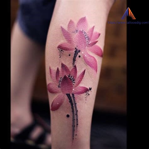 474x474 Best Watercolor Flower Tattoo Design Ideas For Girls Or Woman