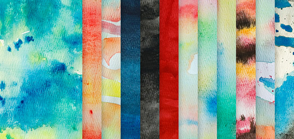 600x284 Free Watercolor Texture Packs