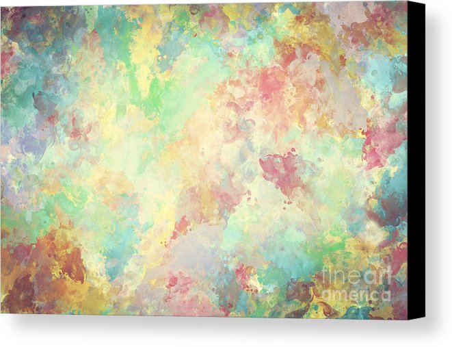 661x507 Colorful Watercolor Paint On Canvas. Super High Resolution And