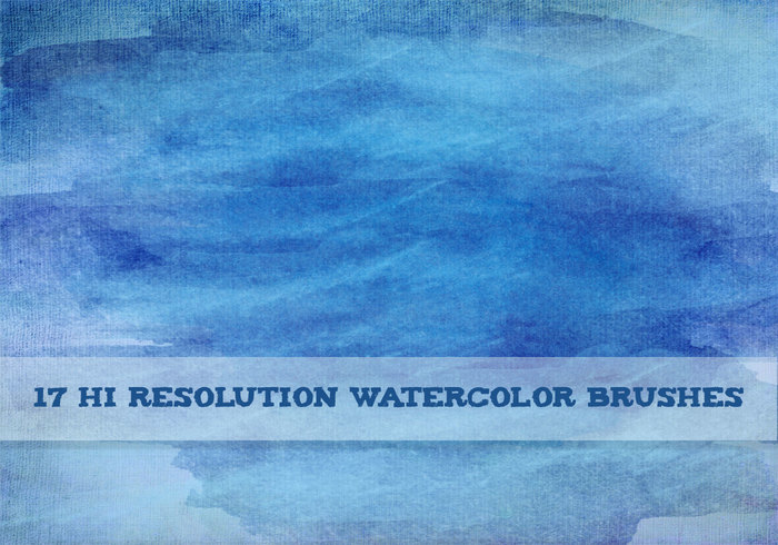 700x490 Watercolor Brushes Free Photoshop Brushes