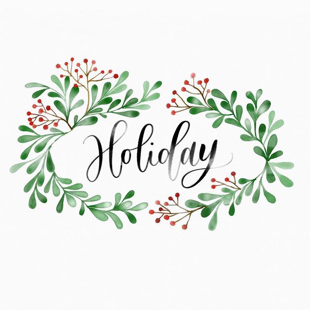 640x640 Holly Leaves. Hand Lettering Inspiration Leaves
