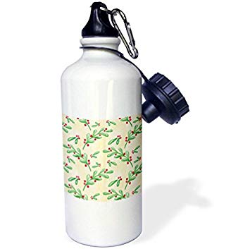 355x353 21oz Sports Water Bottle, Christmas