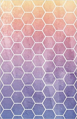 324x499 My Dot Journal Watercolor Honeycomb Print Soft Cover, 5.5 X 8.5
