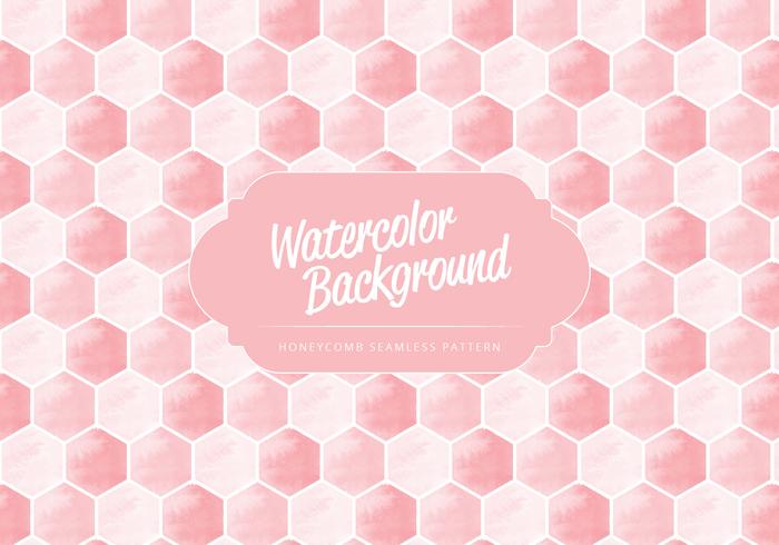 700x490 Vector Watercolor Honeycomb Pattern