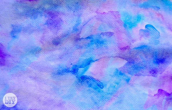 600x385 Watercolor Honeycomb Paper Tiles I Try Diy