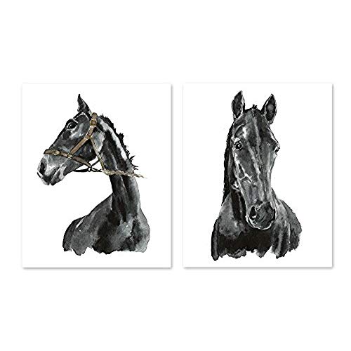 500x500 Horse Watercolor Paintings
