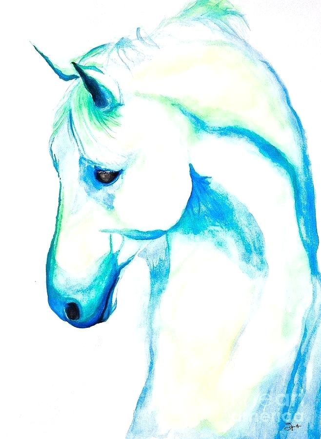 658x900 Watercolor Horse Painting Show In By Images Procommunication