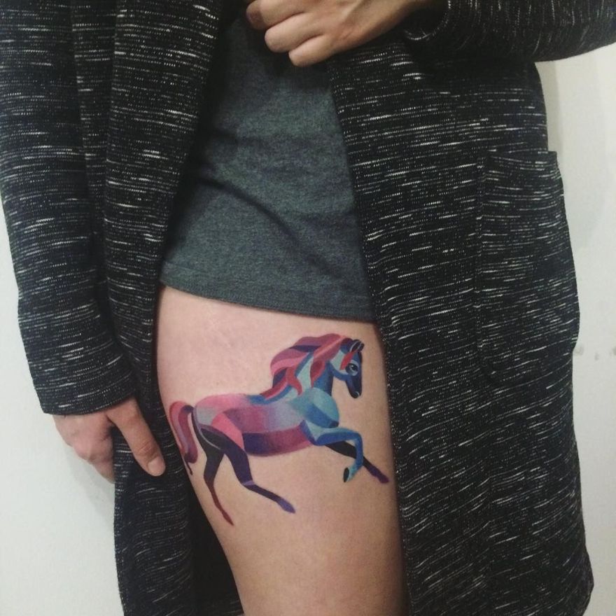 880x880 Horse Tattoo By Sasha Unisex (6)