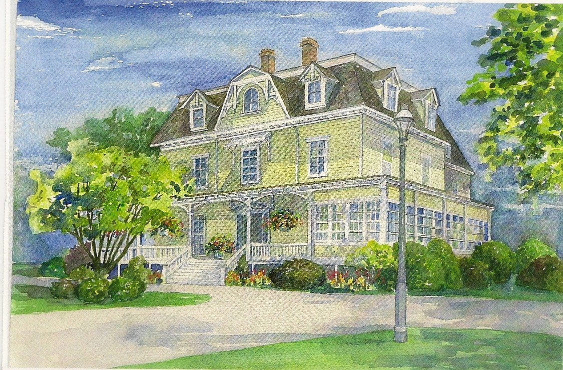 1125x739 Watercolor House Paintings And Renderings
