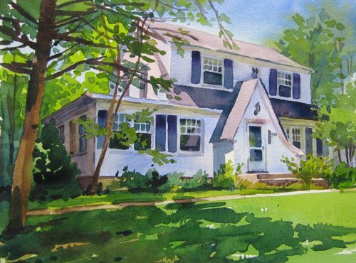 500x370 Commissioned Watercolor Paintings By Jill Stefani Wagner