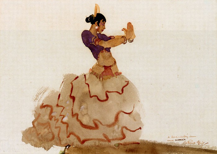 700x496 Human Body Watercolor Painting Of William Russell Best