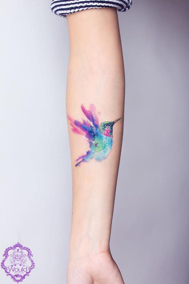 620x929 Pin By Esin On Body Art Tattoo Watercolor