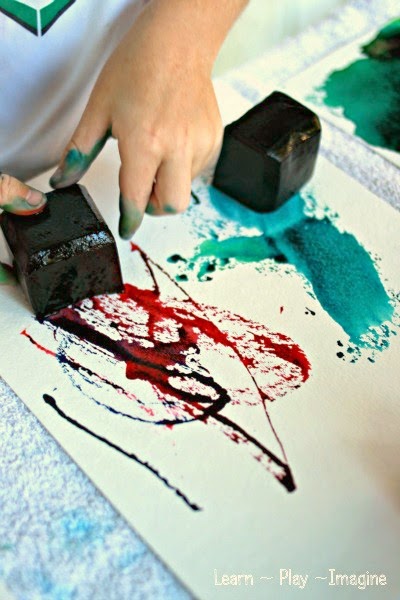 400x600 Watercolor Ice Art ~ Learn Play Imagine