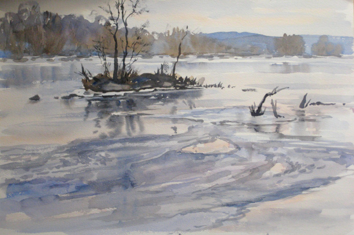 720x479 Watercolor Painting Demonstration