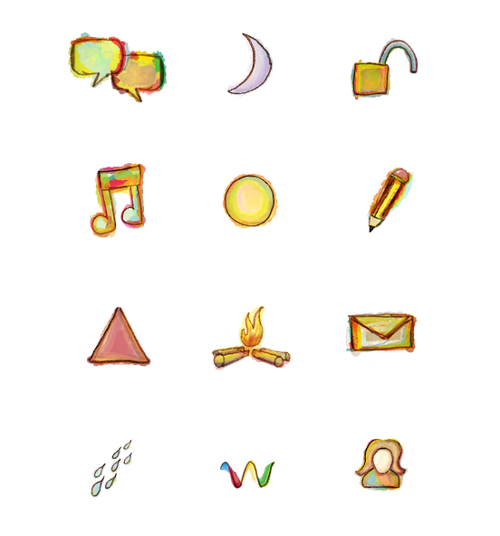 552x592 Free Watercolor