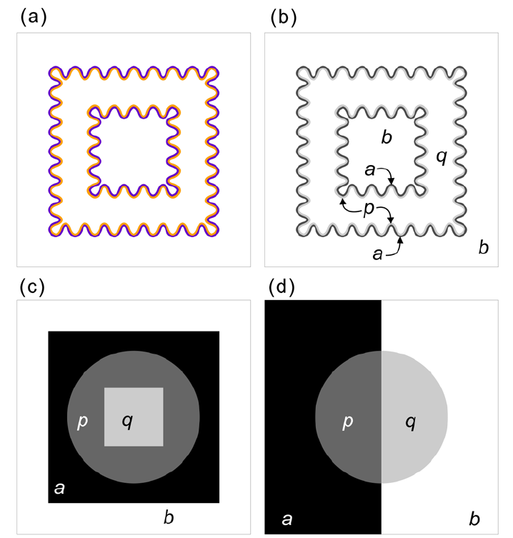 718x753 Watercolor Illusion And Apparent Transparency. (A) The Watercolor