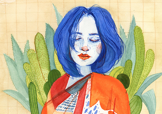 550x388 Ink And Watercolor Illustrations By Vivian Shih Inspiration Grid