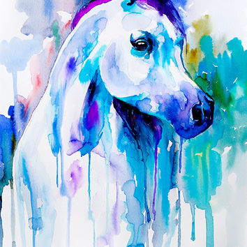 354x354 Shop Watercolor Animal Portraits On Wanelo