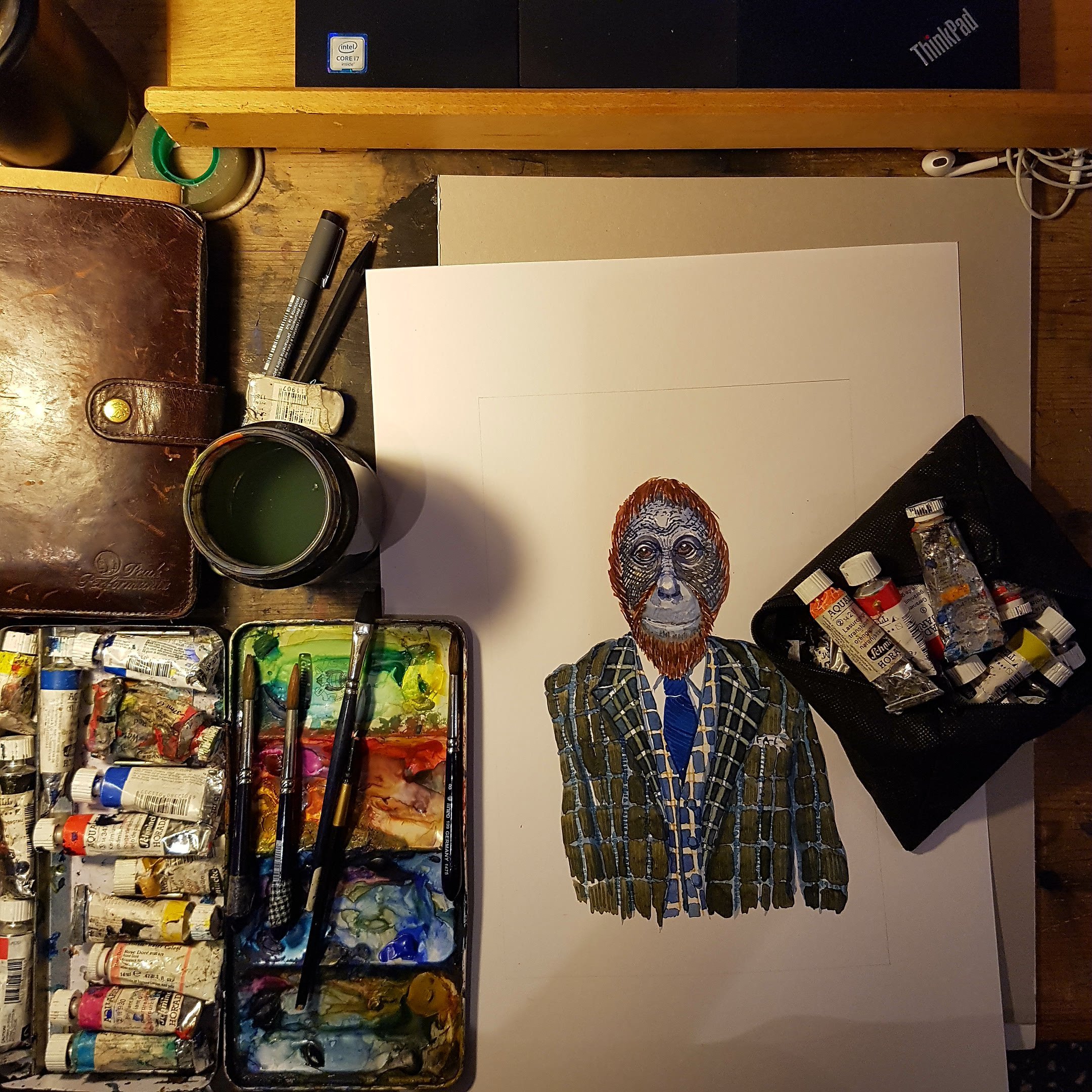 2160x2160 Watercolor Techniques Frits Ahlefeldt