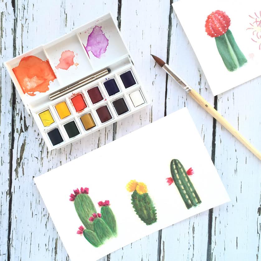 838x838 Watercolors For Beginners Basic Supplies