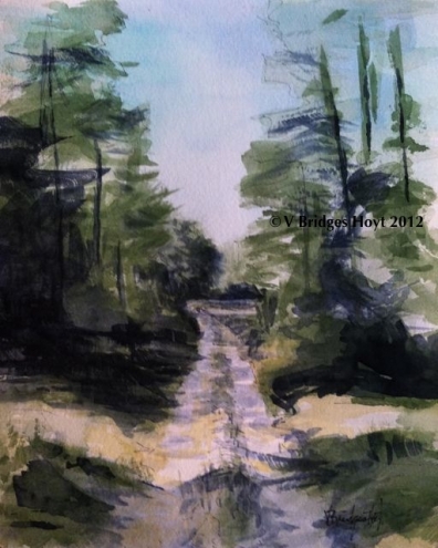 396x495 Impressionist Watercolor Paintings