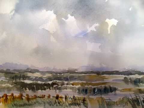 480x360 Loose Impressionist Watercolours