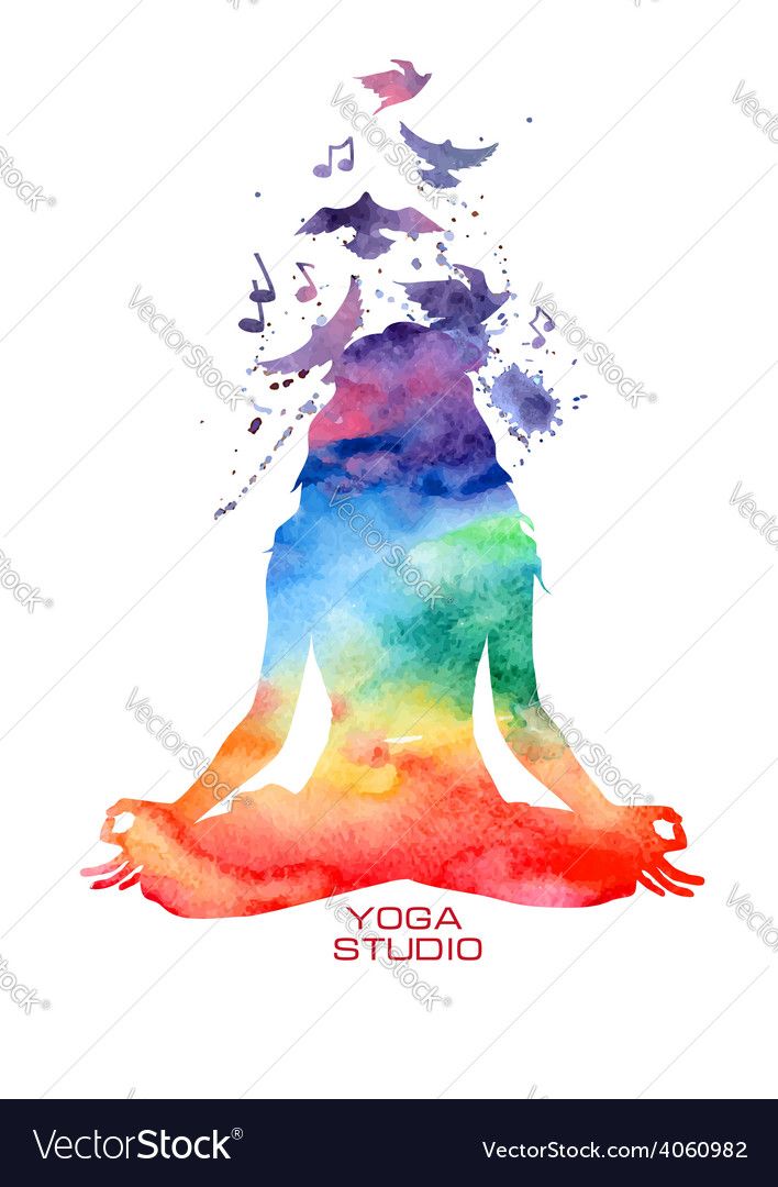 708x1080 Watercolor Adobe Illustrator Rainbow Watercolor Label With Woman