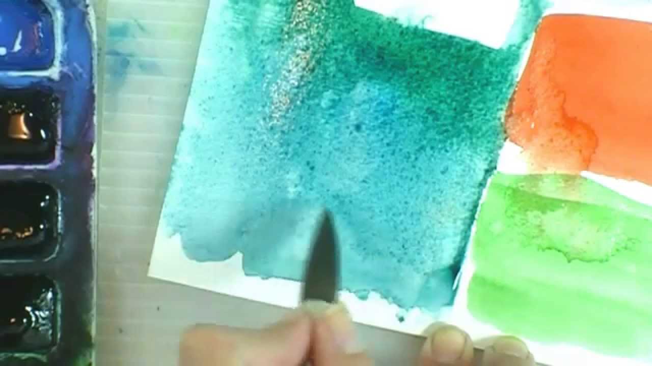 1280x720 How To Paint In Watercolor How Much Water To Use