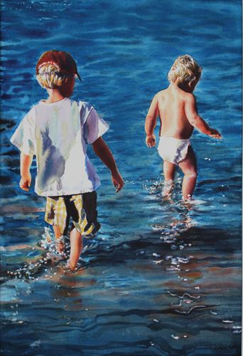 342x500 Techniques For Painting Water In Watercolor Watercolor