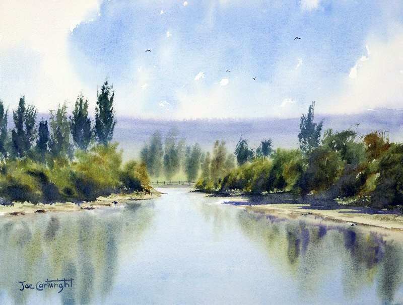 800x606 Watercolor Paintings Landscape Gallery