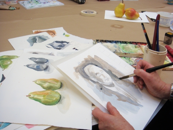 560x420 Watercolor Museum Of Fine Arts, Boston