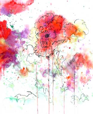 311x381 Ink Line And Watercolor Art Tips By Nita Leland