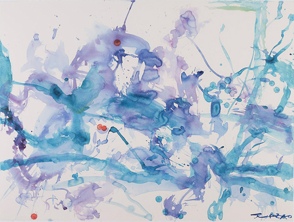 600x453 Marlborough Gallery Zao Wou Ki Watercolor