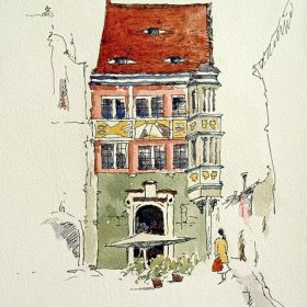 280x280 New Works In Ink And Watercolor Mineke Reinders Fine Art