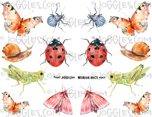 500x386 Joggles Collage Sheets