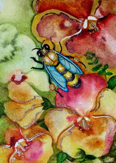 236x332 135 Best Watercolor Insects Images In 2018