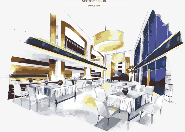 650x463 Stylish Interior Design Watercolor, Sketch, Interior Design