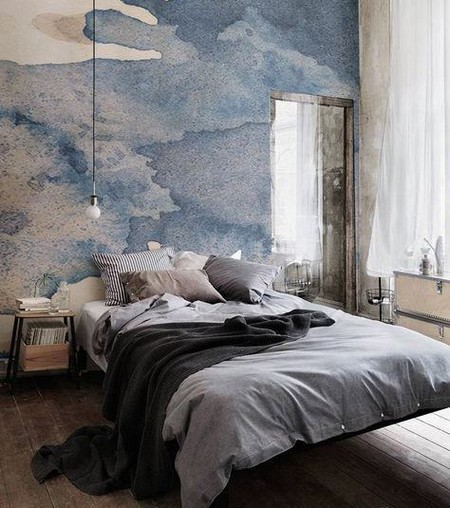 450x508 Watercolor Pattern In Interior Design