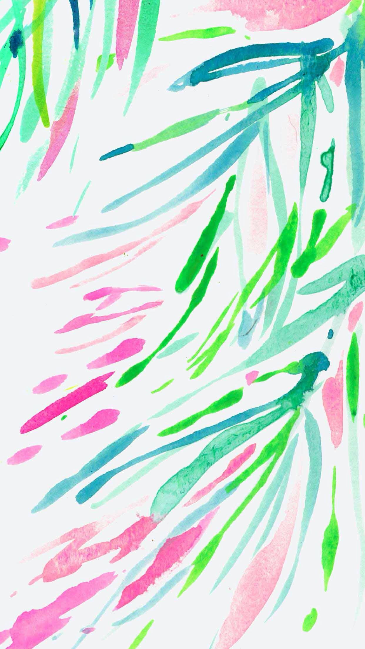 1242x2208 Lilly Pulitzer Find More Watercolor