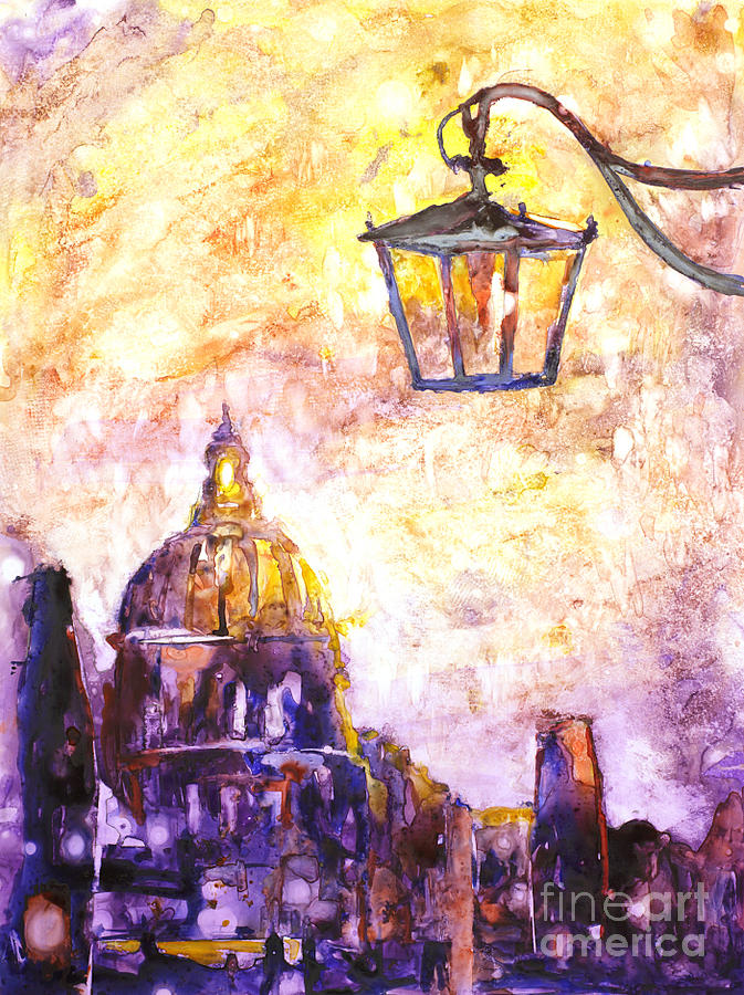 673x900 Venice Italy Watercolor Painting On Yupo Synthetic Paper Painting
