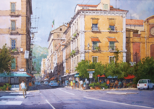 500x355 Enchanted Vistas Watercolor Landscapes By Ian Ramsay