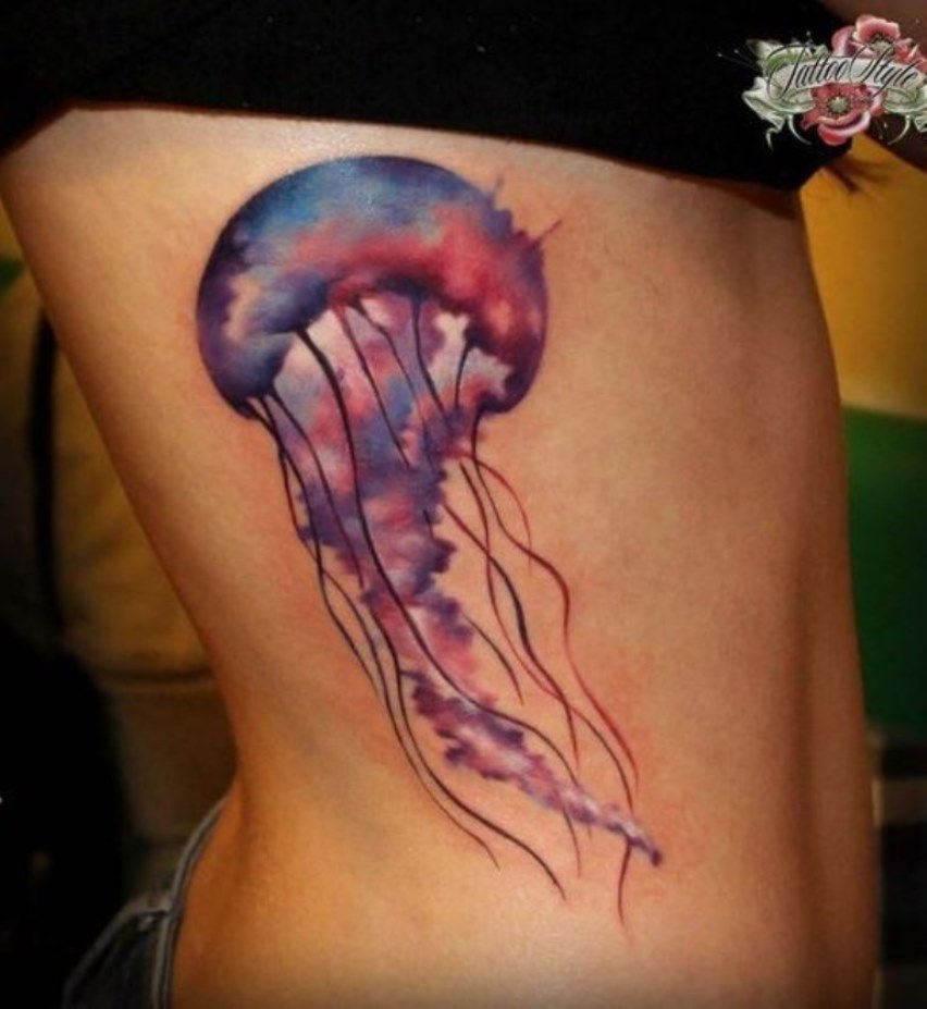 852x927 Jellyfish Tattoos Tattoofanblog