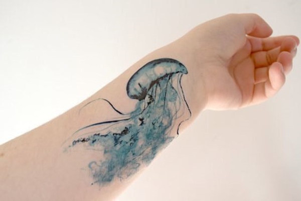600x400 30 Exquisite Jellyfish Tattoos Amazing Tattoo Ideas