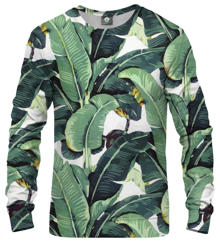 909x1000 Watercolor Jungle Sweater Aloha From Deer