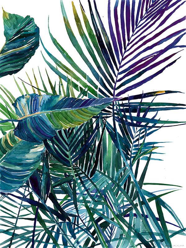 600x801 Watercolor Jungle Watercolors Watercolor