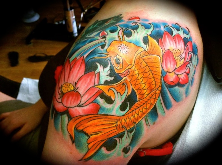 736x549 Watercolor Tattoos Koi Ideas