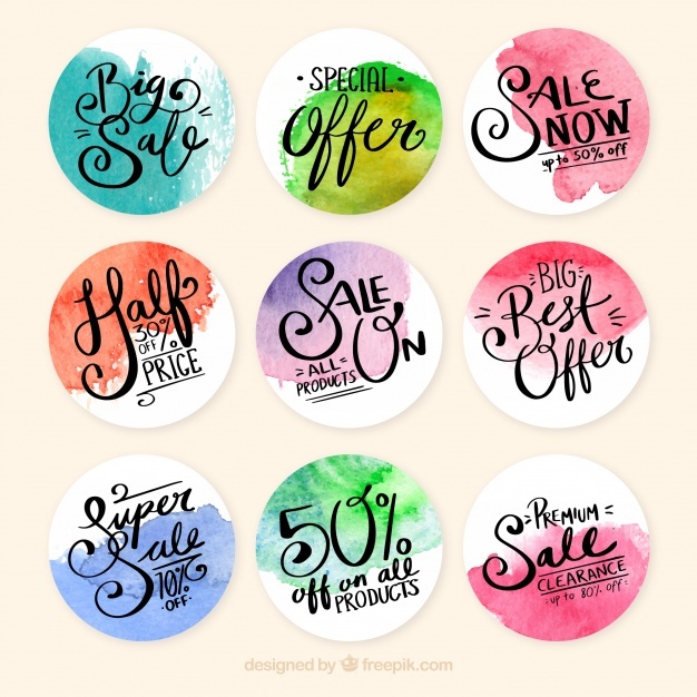 626x626 Watercolor Labels Vectors, Photos And Psd Files Free Download