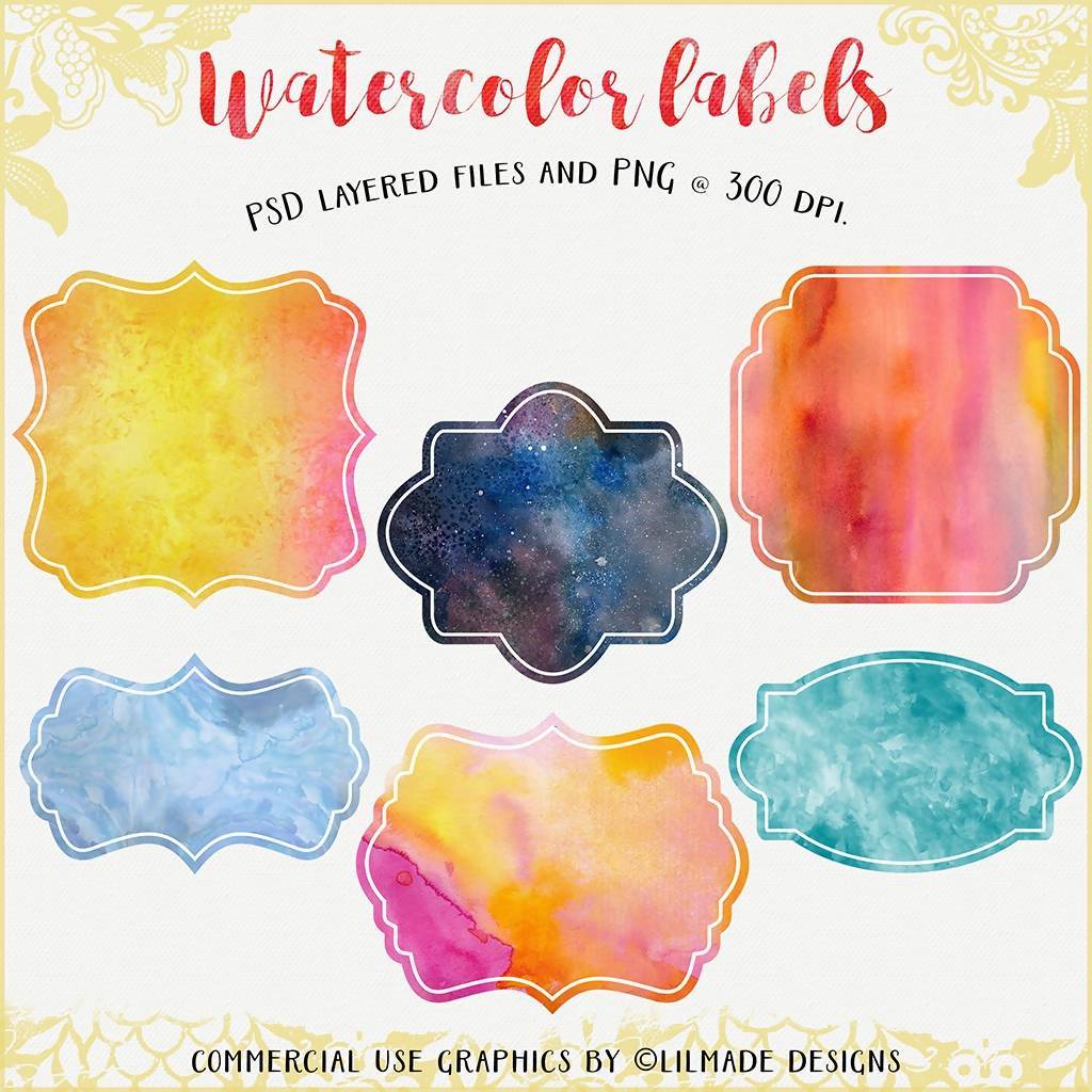 1024x1024 Watercolor Labels Mygrafico