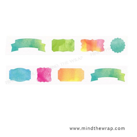 570x570 Mt Watercolor Labels Japanese Washi Tape